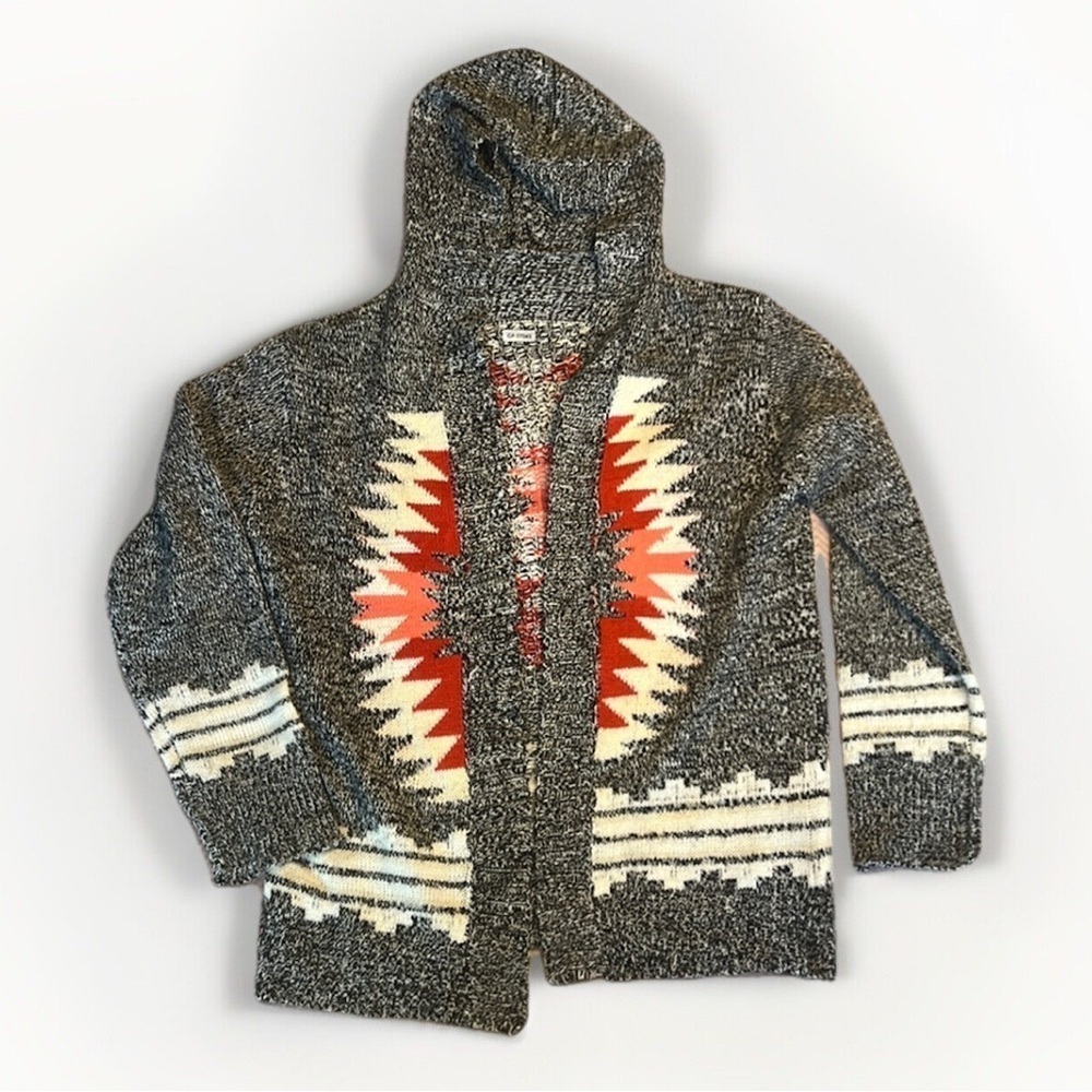 Adorable knit open cardigan girls size L